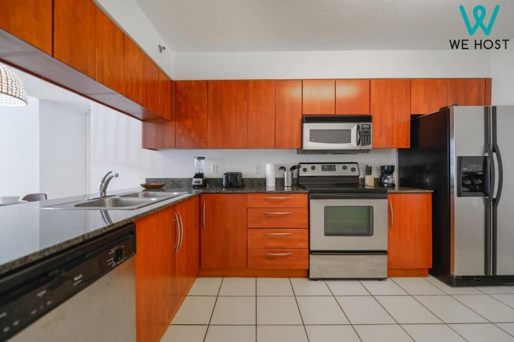 Appartement Trendy 2br With Pool And Bay Views Miami
